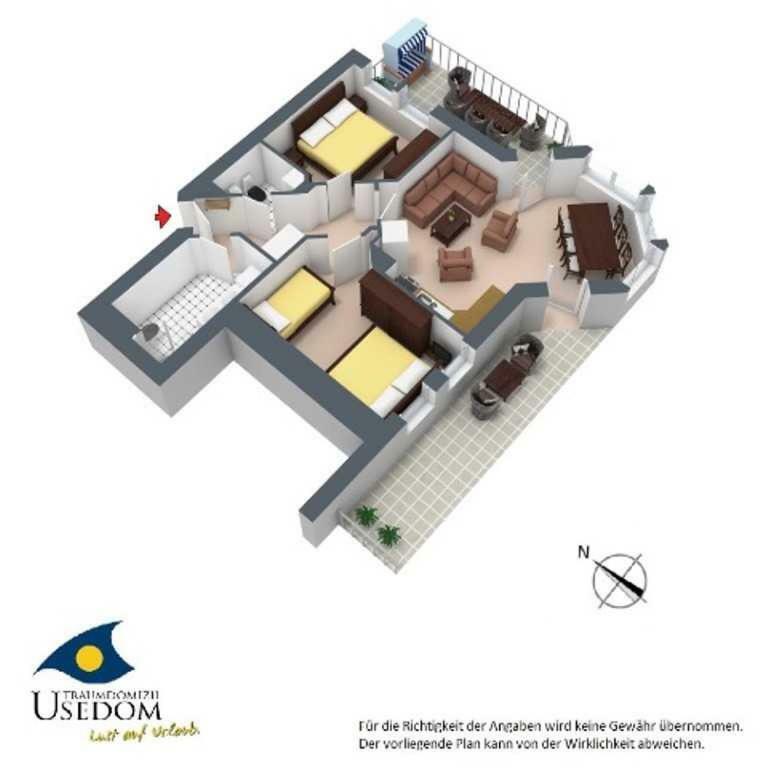 Апартаменты Duenen-Residenz B 05 Херингсдорф Экстерьер фото